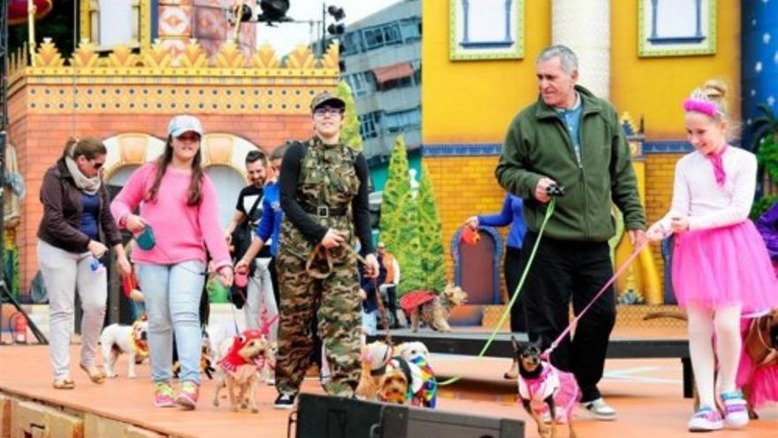 Carnaval Canino en el parque de Santa Catalina