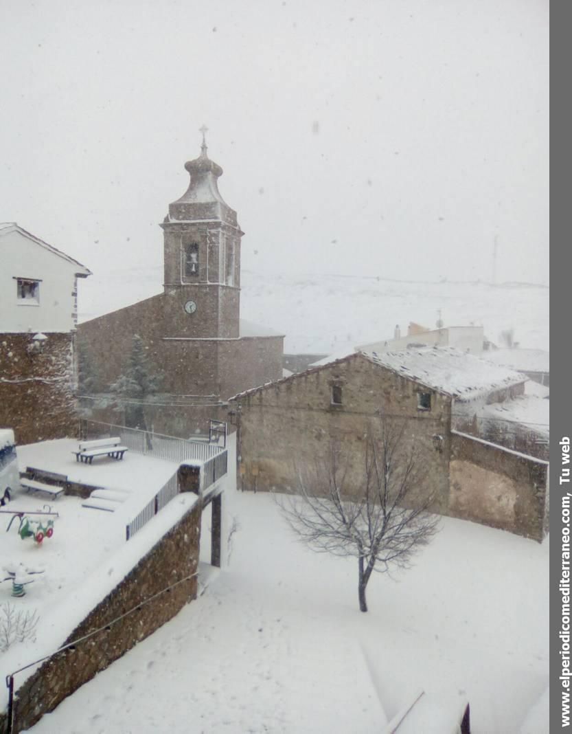 Temporal de nieve en Castellón