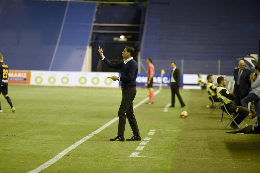 El partido entre el Murcia y el Oviedo, en imágenes