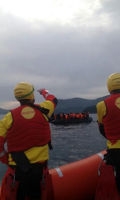 Jorge Luis González Díaz, bombero de Gran Canaria y voluntario en Lesbos