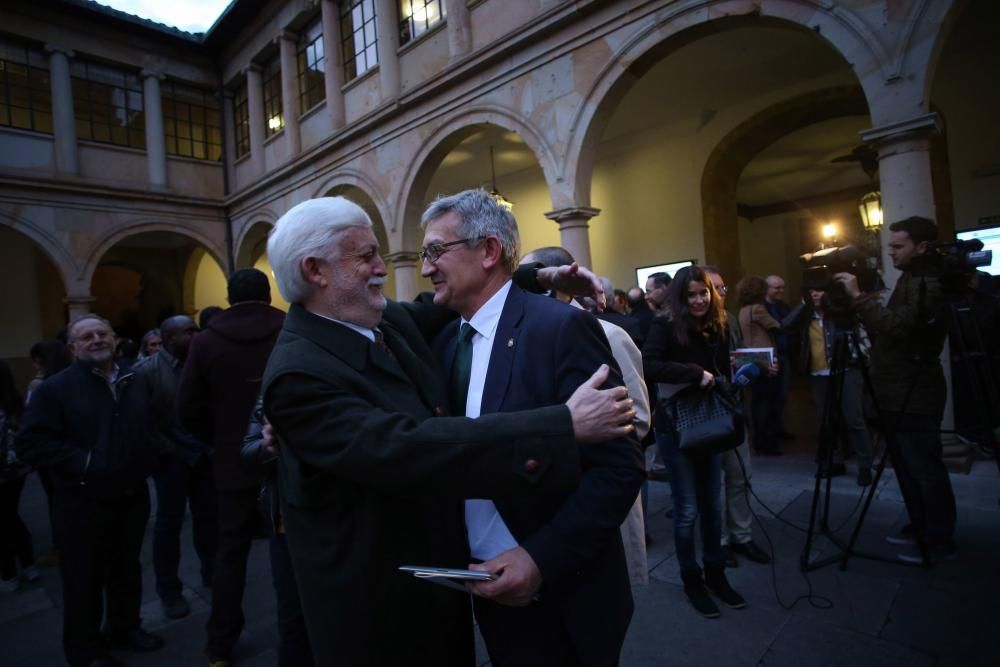 Santiago García Granda, nuevo rector de la Universidad de Oviedo