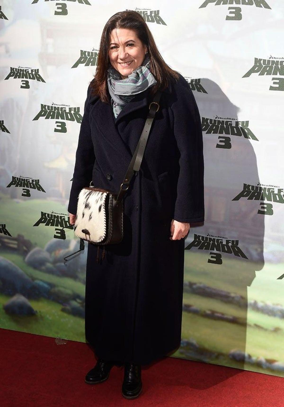 Luisa Martín, en el preestreno de Kung Fu Panda 3.