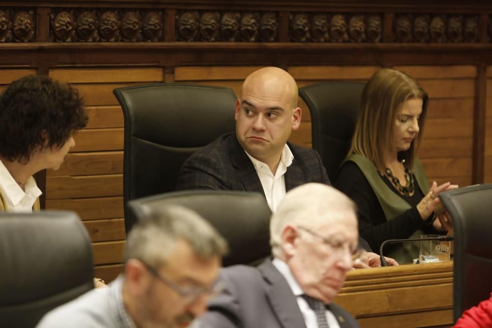 Pleno del Ayuntantamiento de Gijón