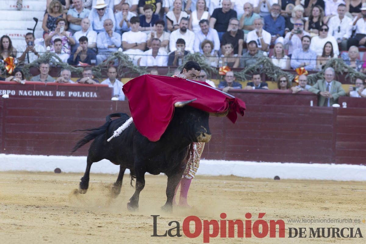 Tercer festejo de la Feria Taurina de Murcia (Talavante, Paco Ureña y Roca Rey), en imágenes