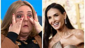 Pilar Vidal y Demi Moore, dos ejemplos de cómo la presión estética afecta a las mujeres y la hipocresía de la sociedad respecto a la misma.