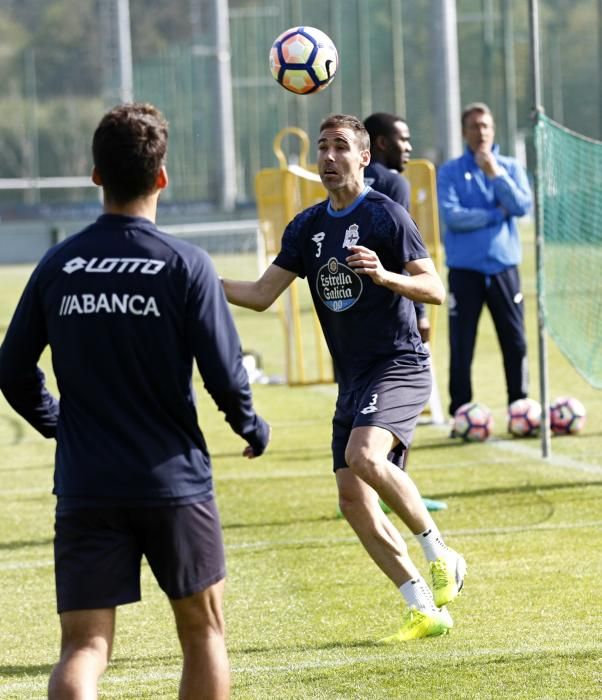 El Dépor prepara el duelo ante el Málaga