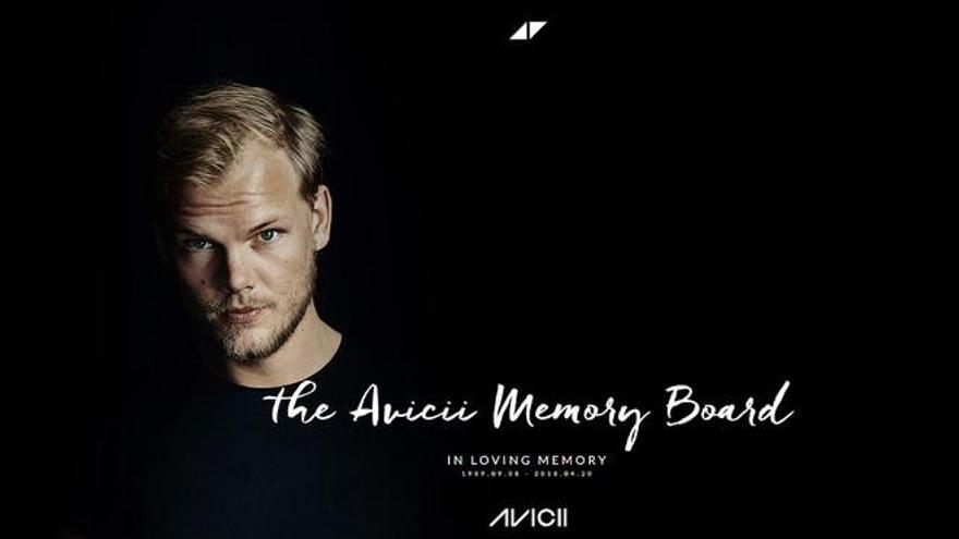 Los fans convierten la web de Avicii en un emotivo memorial