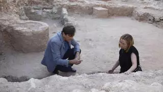 Los arqueólogos descubren el pavimento original de la casa que albergó a Jaume I