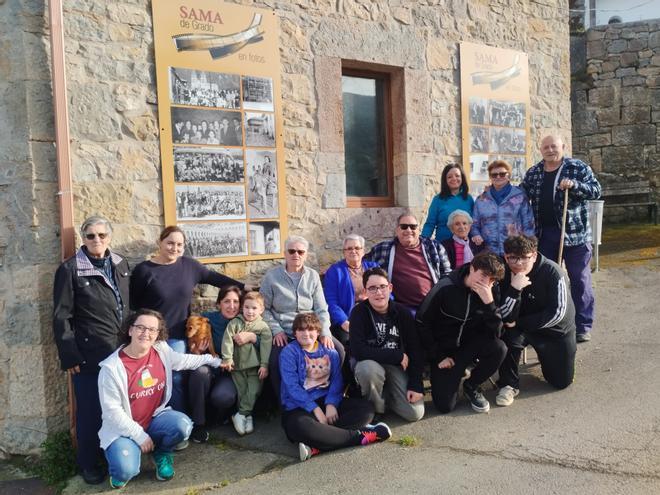 Así se ve la exposición de Sama de Grado