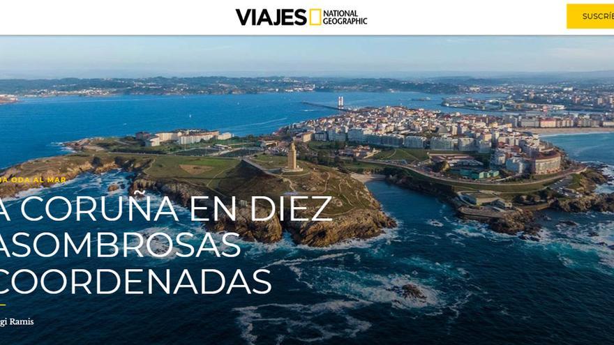 Captura de la web de 'Viajes National Geographic'.