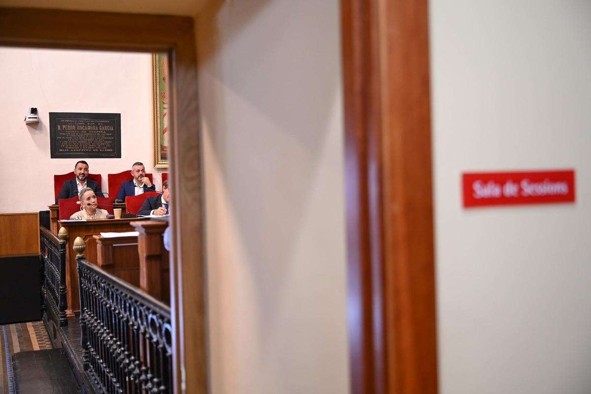 Samuel Ruiz, en el pleno el pasado del pasado octubre