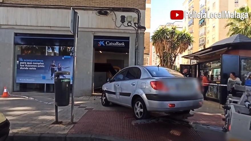 Detenido tras intentar robar en un banco de Ciudad Jardín mediante el método del alunizaje