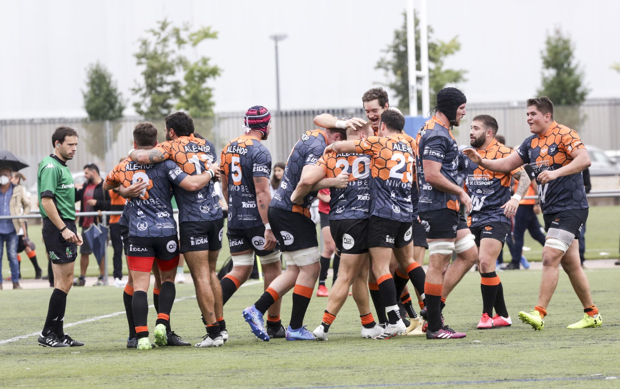 Primera victoria de Les Abelles en División de Honor de rugby 2021-2022 ante Burgos
