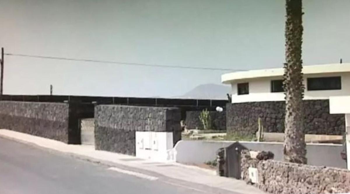 Bungaló de José Luis Rodríguez Zapatero en Famara, en Lanzarote, antes de su reforma