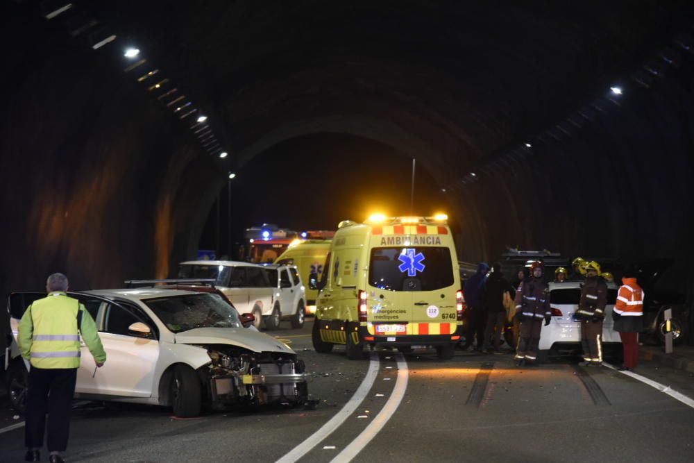 Accident al túnel de Salipota (C-55)