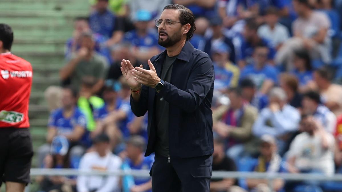 José Bordalás, entrenador del Getafe