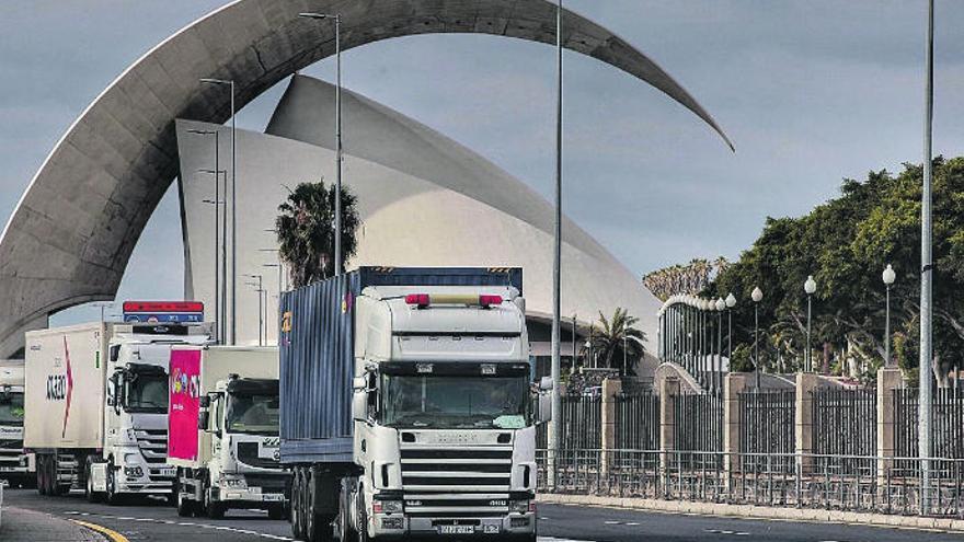 Actividad en la zona portuaria durante la pandemia.