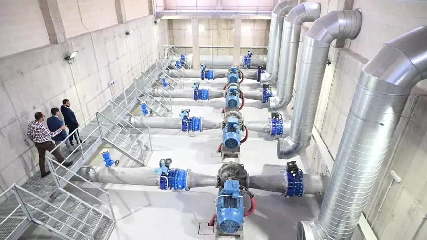 El Taibilla invierte cuatro millones en multiplicar la capacidad de bombeo de la potabilizadora de La Pedrera que abastece a 35 municipios de la provincia