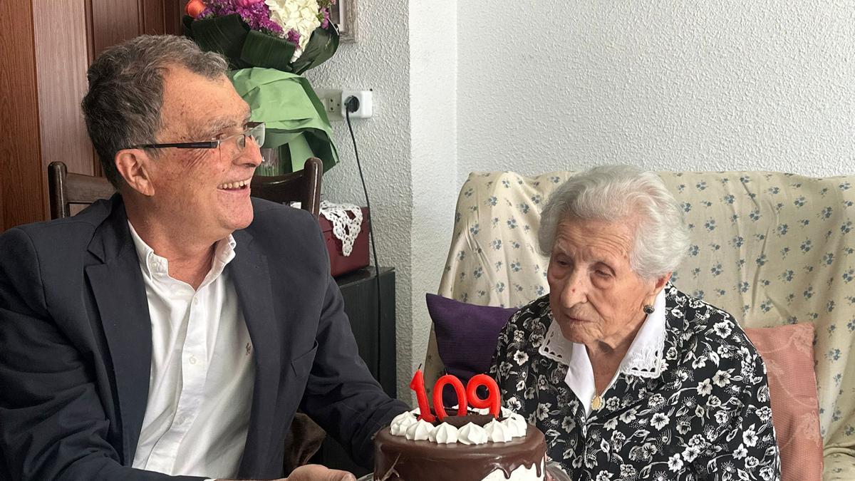 'La abuela de Espinardo' cumple 109 años