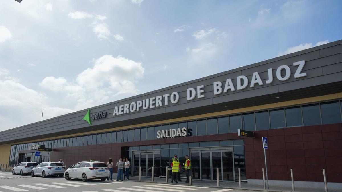 Imagen del Aeropuerto de Badajoz.