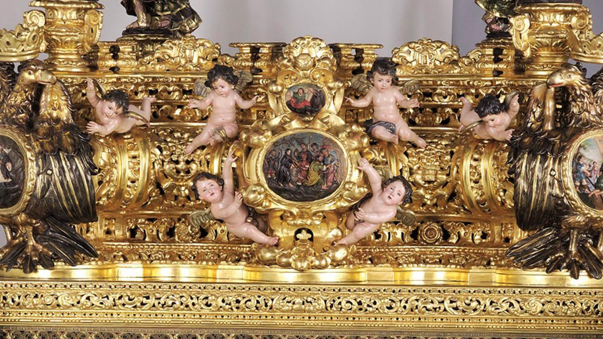 Detalle del paso del Gran Poder.