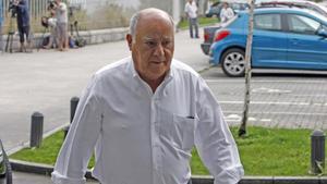 Amancio Ortega, en una de sus escasas apariciones públicas, en el 2013.