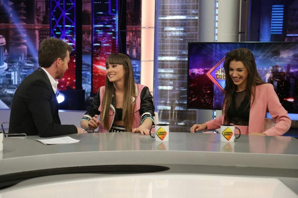 Aitana y Ana Guerra en 'El Hormiguero'