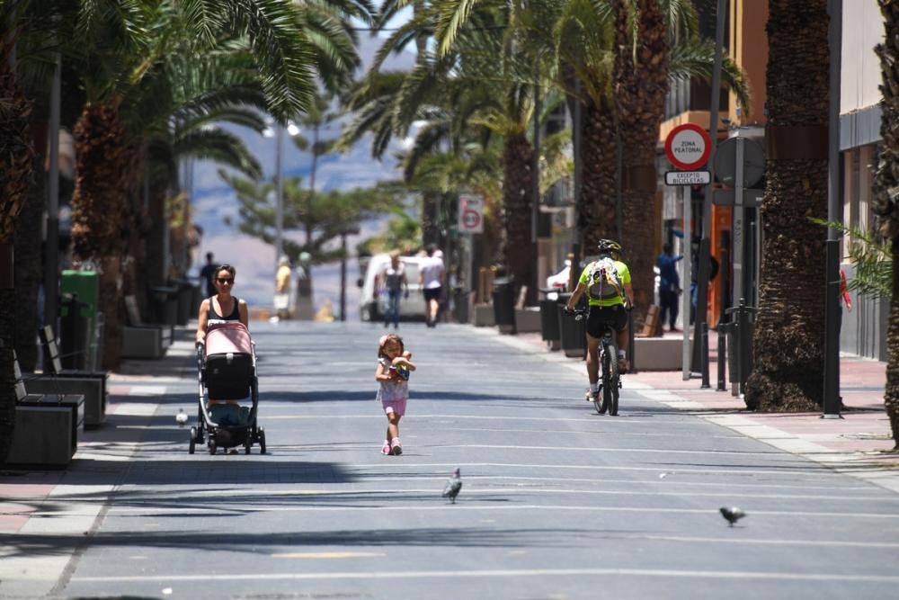 Desescalada en Santa Catalina y Las Canteras