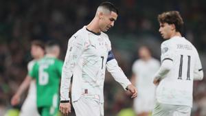 Así fue la acción de la expulsión de Cristiano Ronaldo frente al Irlanda