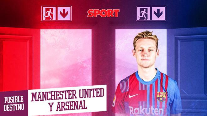 El United insiste por Frenkie de Jong