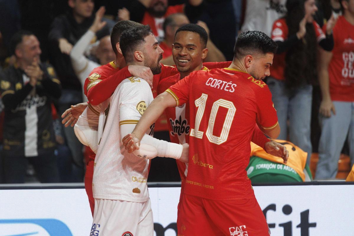 Las mejores imágenes de la victoria del Jimbee Cartagena frente Inter Movistar