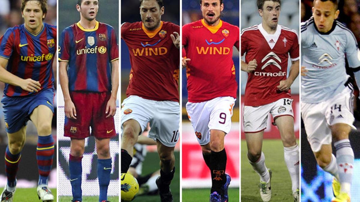 Fontàs, Ilie, Totti, Osvaldo, Aurtenetxe y Orellana también tuvieron segundas oportunidades con Luis Enrique