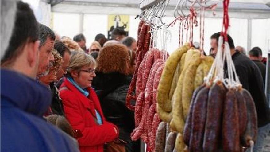 Imatge de l&#039;edició d&#039;aquest 2014 de la Fira-Festa de la Botifarra Dolça de Salitja.