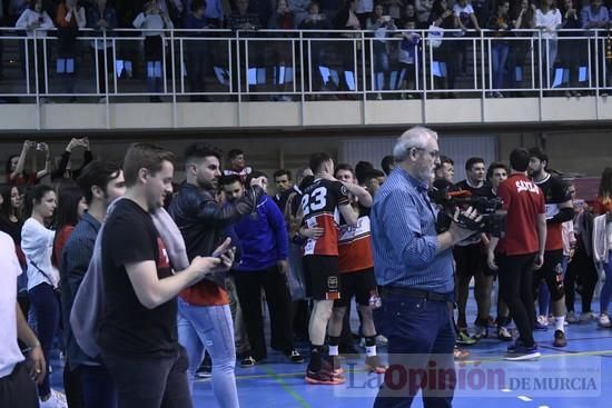 Ascenso del equipo de balonmano San Lorenzo