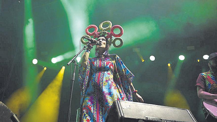 Aterciopelados, en su concierto del viernes.