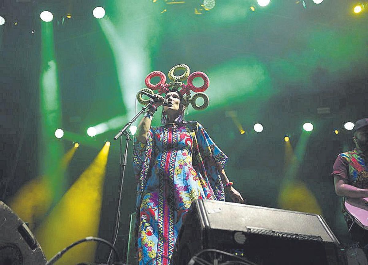 Aterciopelados, en su concierto del viernes.