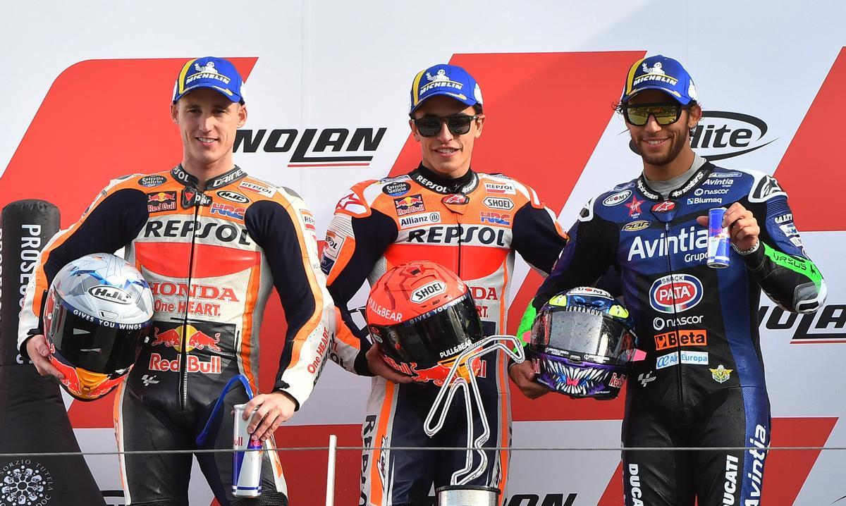 Márquez gana el GP de Emilia Romaña y Quartararo conquista el título.