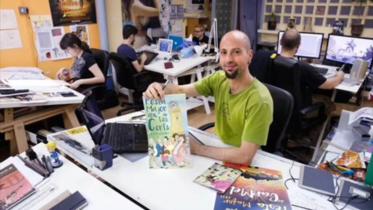 David Mar, ilustrador: "Poso en pelotas porque el dibujo solo no da para vivir"