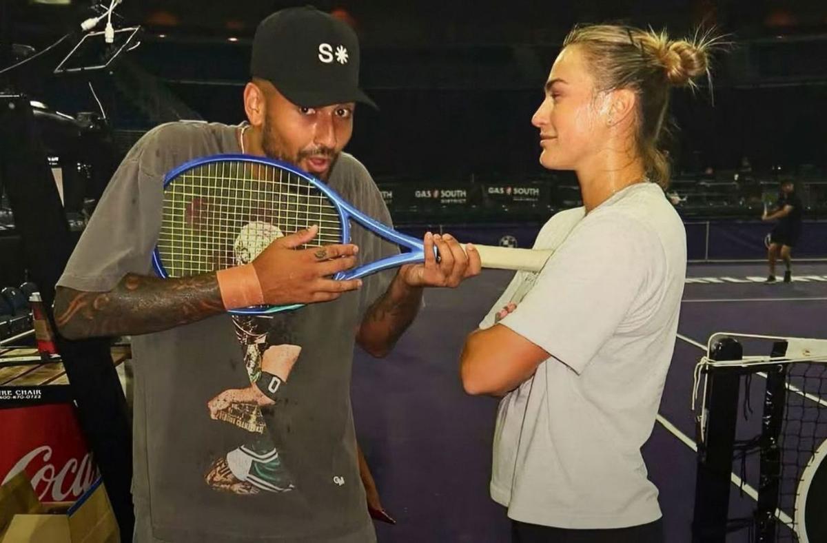 Kyrgios i Sabalenka se citen avui en una altra Batalla dels Sexes