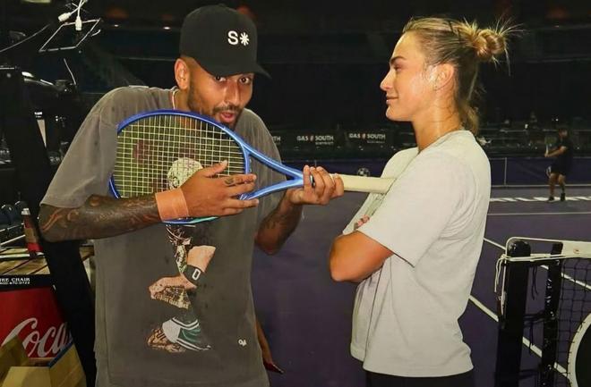 Kyrgios i Sabalenka se citen avui en una altra Batalla dels Sexes