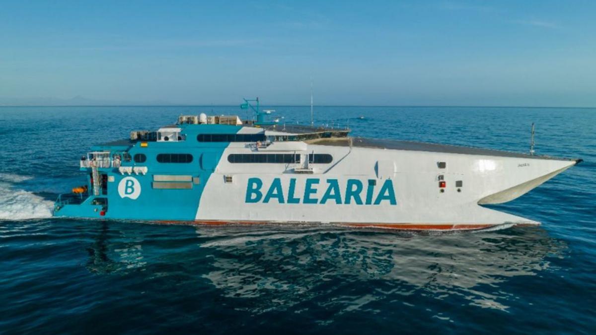 Baleària reforma el ‘fast ferry Jaume III’