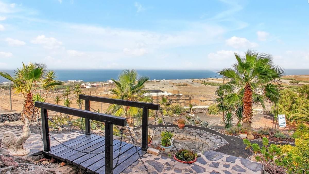 Vistas de una de las fincas rústicas en venta en Tenerife.