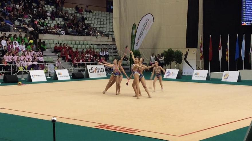 Campeonato de Gimnasia Rítmica: Actuación del Cronos infantil