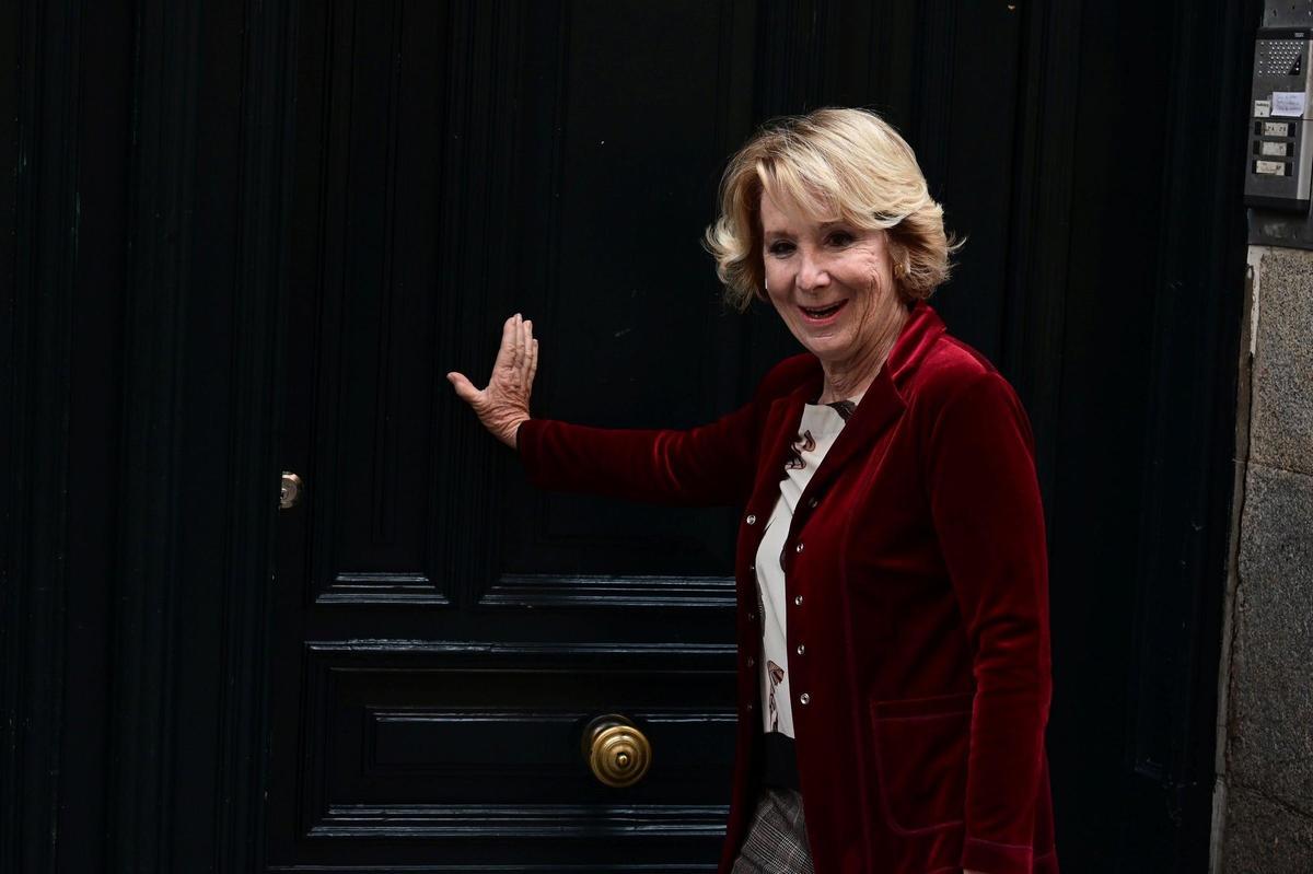 Esperanza Aguirre, histórica dirigente del Partido Popular, exministra de Educación y expresidenta de la Comunidad de Madrid.
