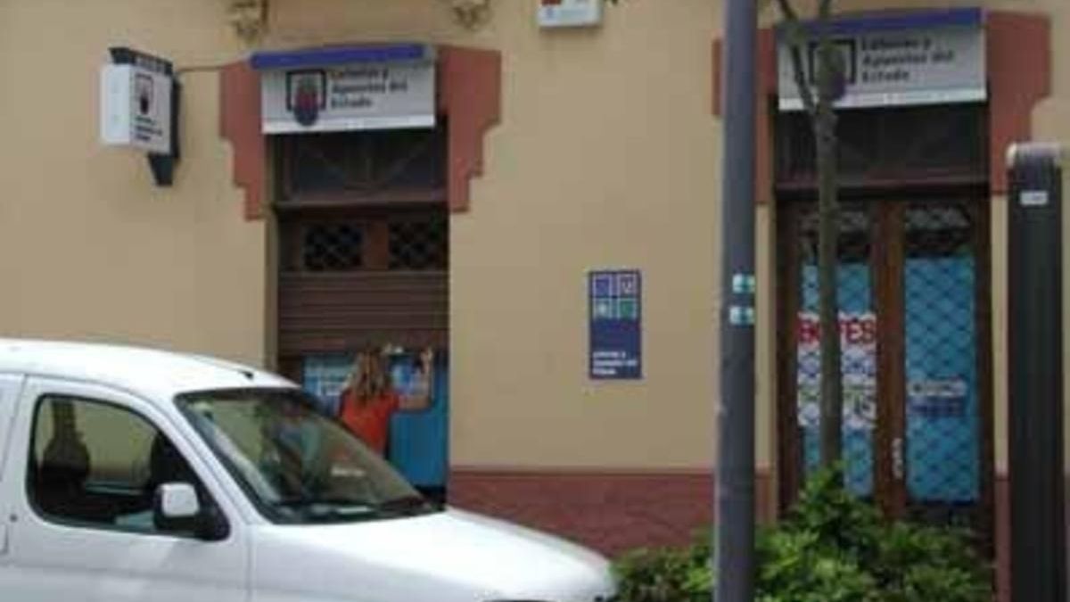 Administración de Güímar donde se selló el billete.