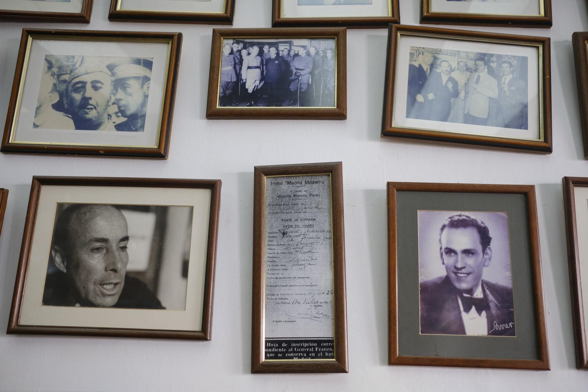 La cama de Franco en el Hotel Madrid de Las Palmas de Gran Canaria