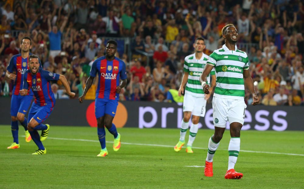 El Barça goleja el Celtic al Camp Nou