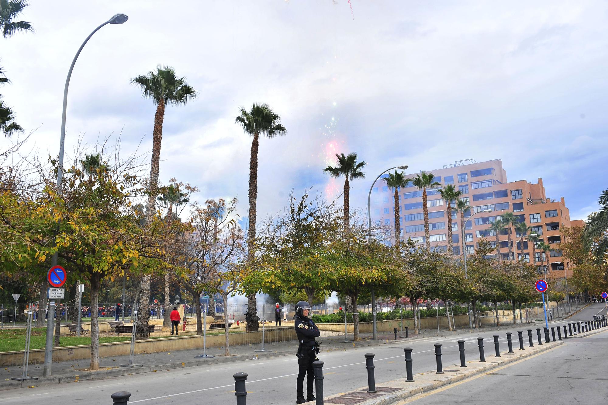 Primera mascletà de Alicante en 2023