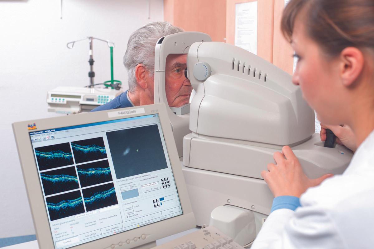 Un paciente se somete a una revisión