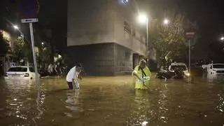 El fuerte temporal en Catalunya deja una víctima mortal en Tordera
